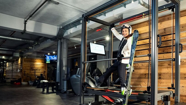 ski training fitness studio
