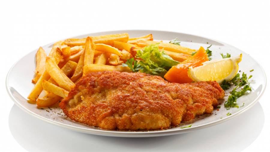 Schnitzel ist die Nummer 1 in der Kantine