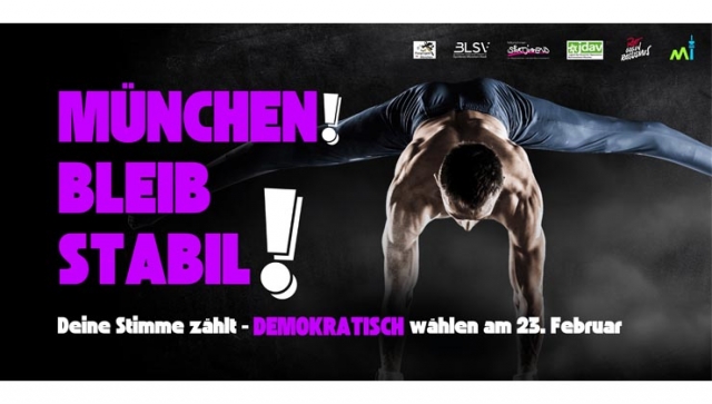 München bleibt stabil – Sport zeigt klare Kante für Demokratie!
